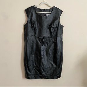 Jessica London GENUINE Leather Dress